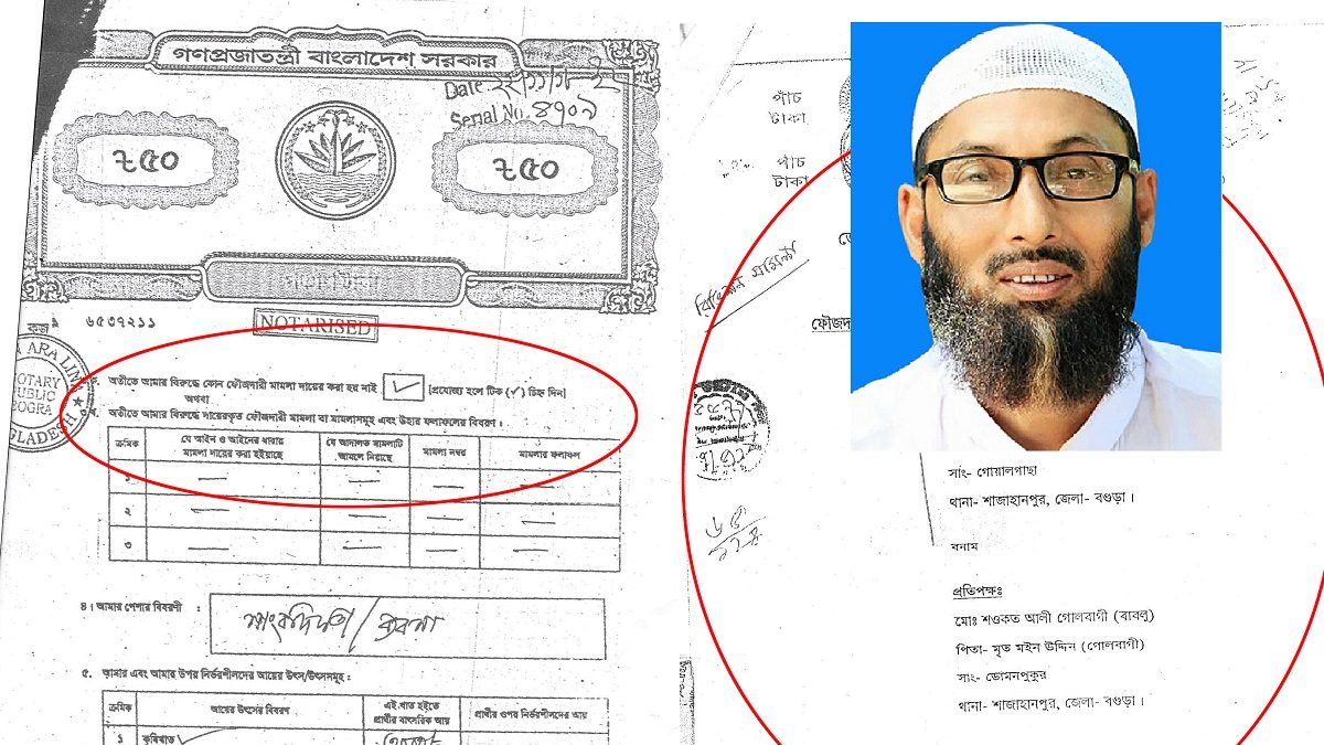 হলফনামায় তথ্যগোপন বগুড়া-৭ আসনের এমপি বাবলুর, ব্যবস্থা নিলে হারাবেন পদ