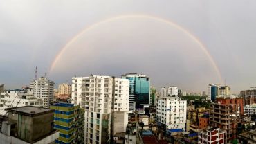 ঢাকার আকাশে রংধনু