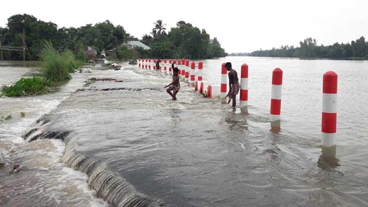 নদ-নদীর পানি কমায় কুড়িগ্রাম-শেরপুরে বন্যা পরিস্থিতির উন্নতি