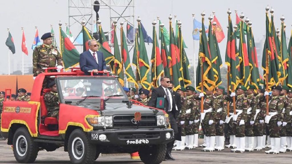 বিজয় দিবসের কুচকাওয়াজ বাতিল