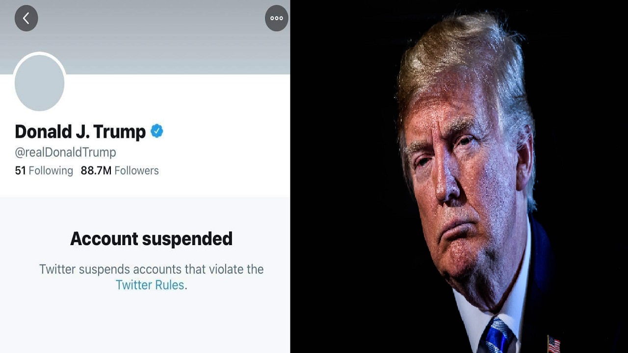 স্থায়ীভাবে বাতিল হয়ে গেলো ট্রাম্পের টুইটার অ্যাকাউন্ট