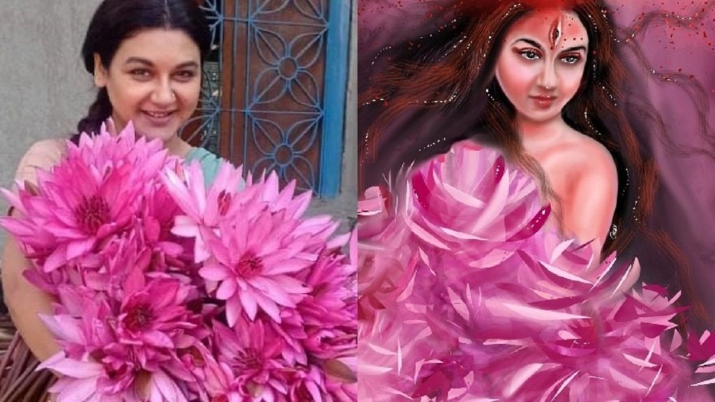 রংতুলিতে জয়া আহসান