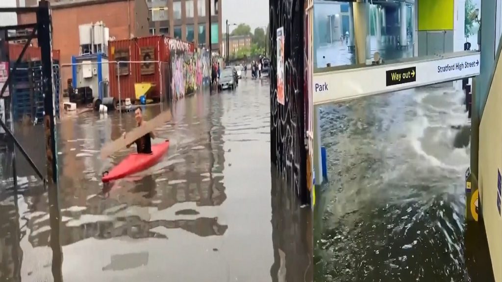 লন্ডনের দুটি হাসপাতালে পানি ঢুকে পরায় রোগী ভর্তি বন্ধ