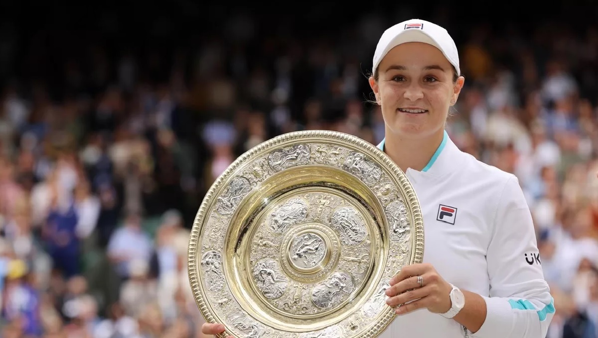 উইম্বলডনের নতুন চ্যাম্পিয়ন অ্যাশলি বার্টি