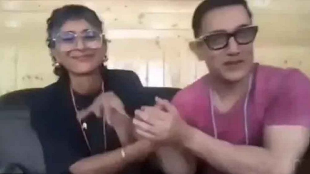 বিচ্ছেদ ঘোষণার পরে আমির-কিরণের হাতে হাত দিয়ে খুশিই থাকার বার্তা