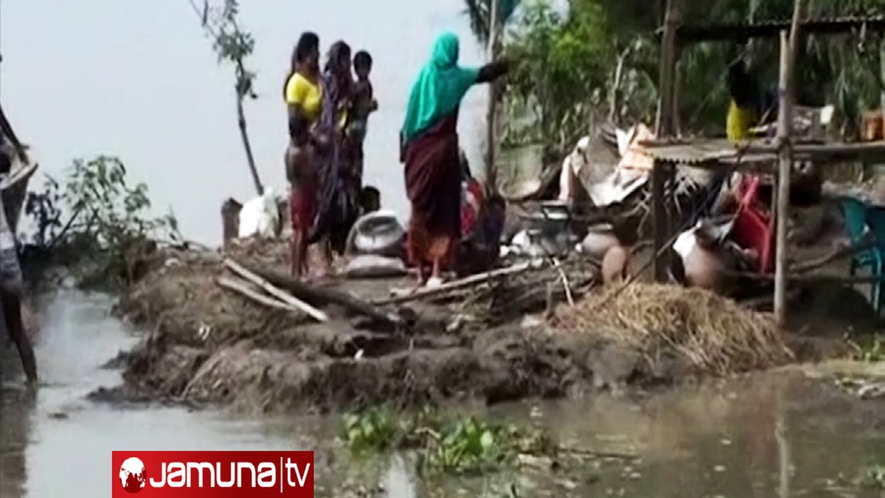 যমুনার পানি বেড়ে ৫ উপজেলা প্লাবিত; পানিবন্দি লক্ষাধিক মানুষ