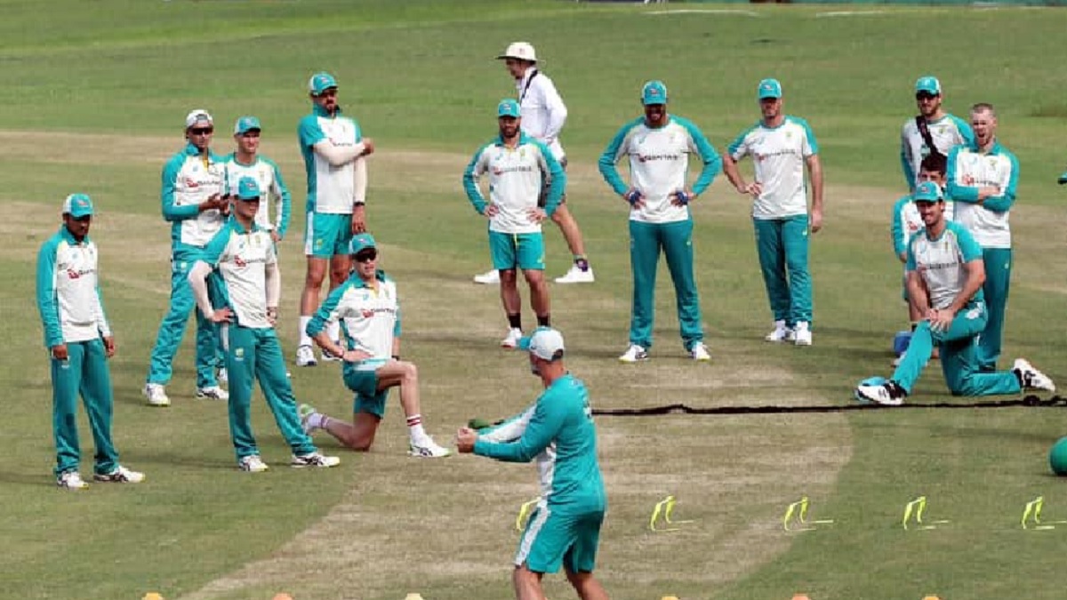 প্রথম দিনের অনুশীলন শেষ করেছে অস্ট্রেলিয়া