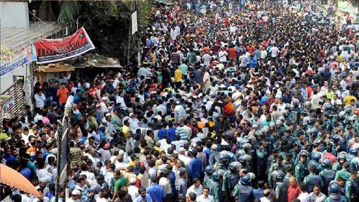 খালেদা জিয়ার মুক্তির দাবিতে বিএনপির সমাবেশ