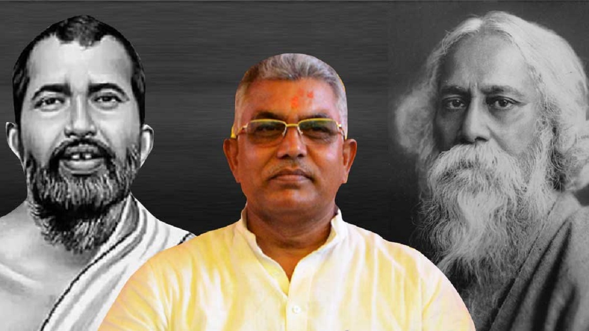 রবীন্দ্রনাথকে ‘স্বল্প শিক্ষিত’ বলে বিপাকে বিজেপি নেতা
