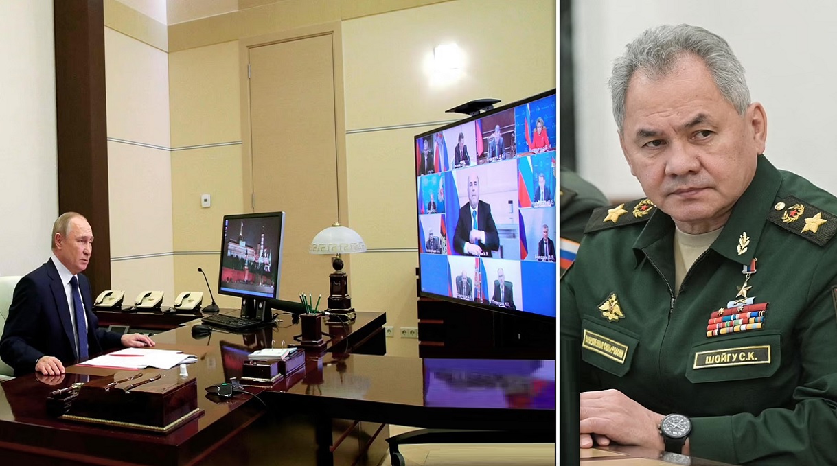 পুতিনের ধমক খেয়ে হৃদরোগে আক্রান্ত প্রতিরক্ষামন্ত্রী, ইউক্রেনের দাবি