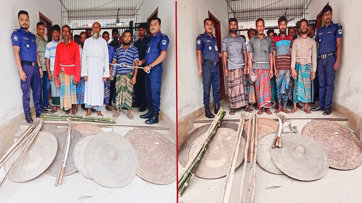 দেশি অস্ত্র নিয়ে মহড়া দিতে গিয়ে আটক ২৮, নিয়মিত মামলায় আরও ৪