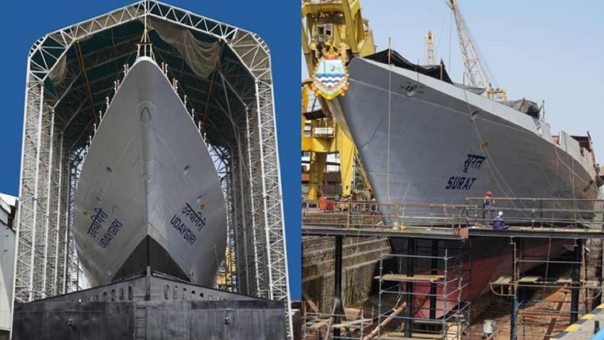 আরও ২টি নতুন যুদ্ধজাহাজ যুক্ত হলো ভারতীয় নৌবহরে