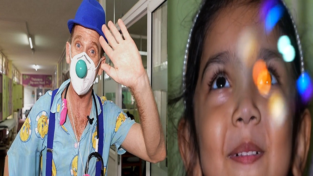 শিশুদের হাসতে দেখলে ভালো বোধ করি: মরিশাসের মেডিকেল ক্লাউন