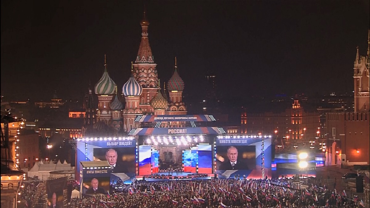 মস্কোতে বিজয়োৎসব, রেড স্কয়ারে জমকালো পপ কনসার্ট