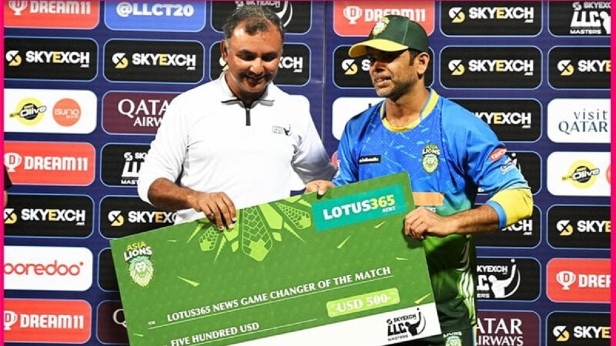 রাজ্জাকের ঘূর্ণিতে এশিয়া লায়ন্সের লেজেন্ডস লিগ জয়