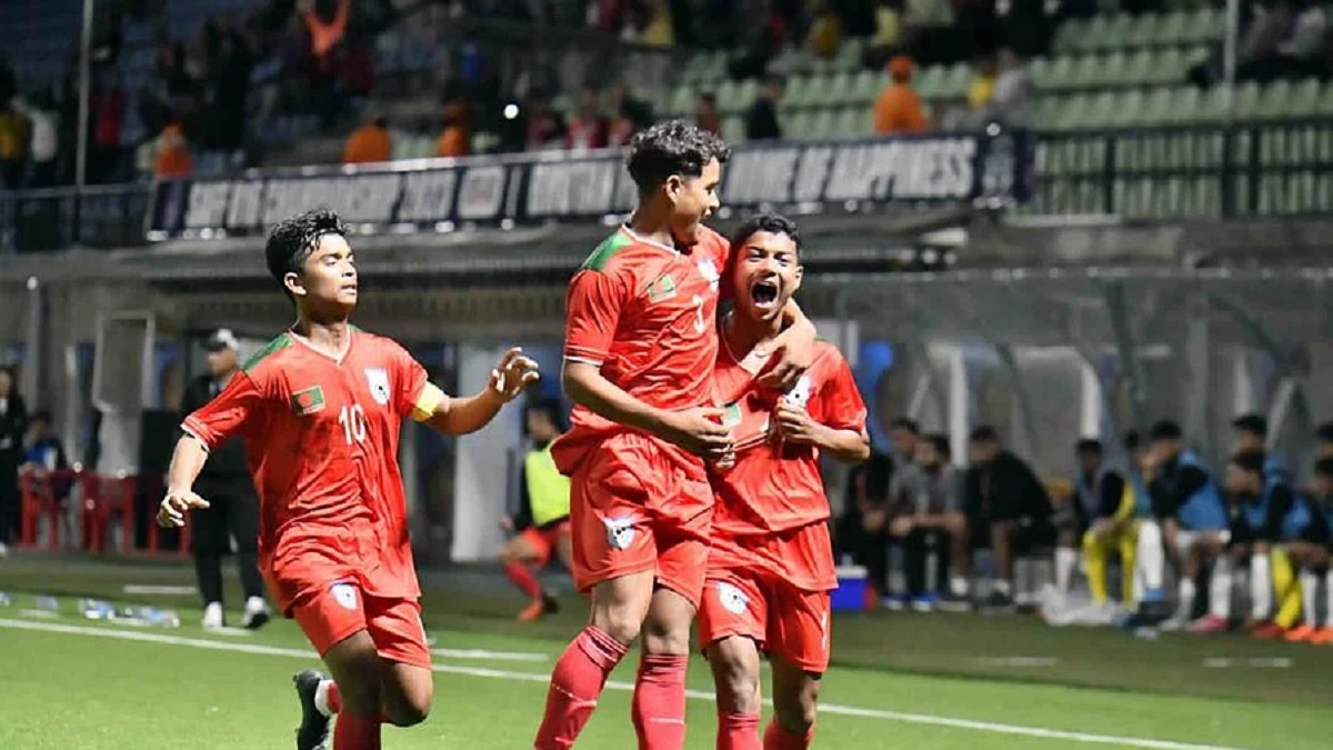 পাকিস্তানকে হারিয়ে ছোটদের সাফের ফাইনালে বাংলাদেশ