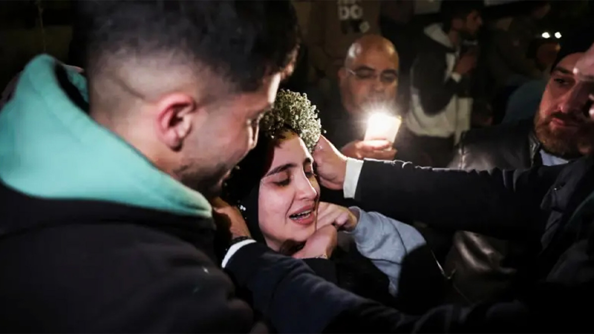 মুক্তি পেল ফিলিস্তিনের ৯০ বন্দি