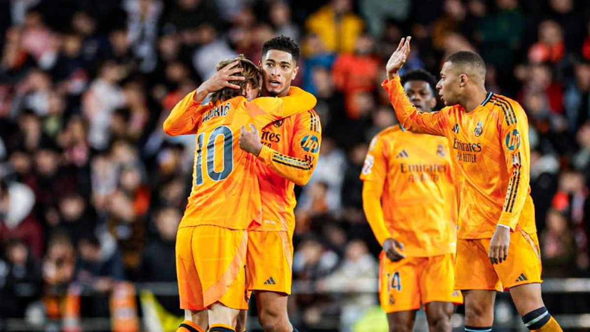 ভ্যালেন্সিয়াকে ২-১ গোলে হারিয়েছে রিয়াল মাদ্রিদ