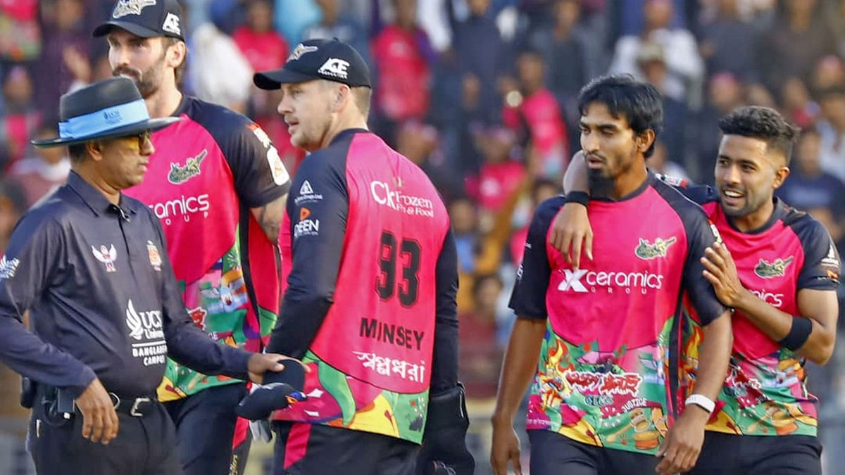 রোমাঞ্চ জাগিয়েও জয়ের বন্দরে নৌকা ভেড়াতে পারেনি খুলনা, জিতেছে সিলেট