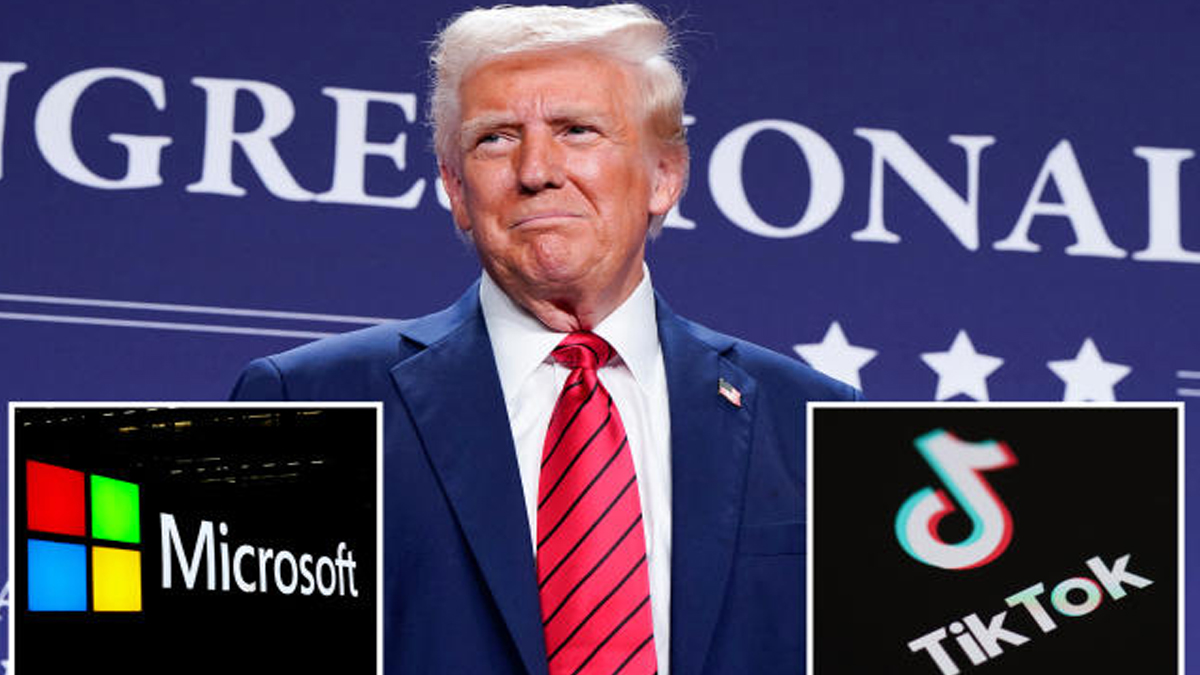 টিকটকের মালিকানা কিনতে আগ্রহী মাইক্রোসফট: ট্রাম্প