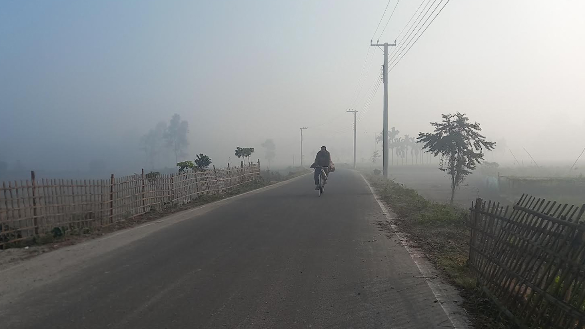 সারাদেশে শীতের দাপট, কুয়াশার পাশাপাশি বইছে হিমেল হাওয়া