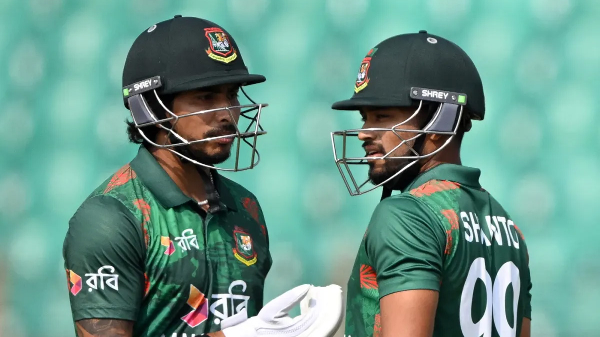 সৌম্য-শান্তর ‘ডাবল ডাক’, শুরুতেই চাপে বাংলাদেশ