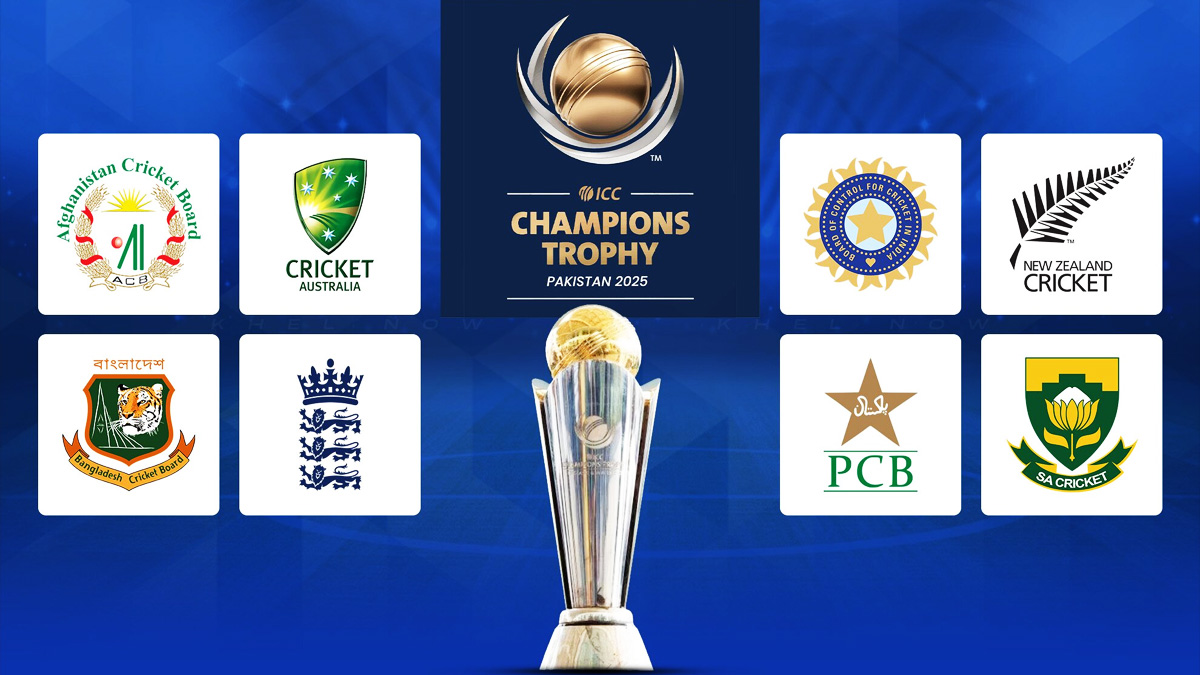 এক নজরে চ্যাম্পিয়নস ট্রফির সবগুলো দলের স্কোয়াড