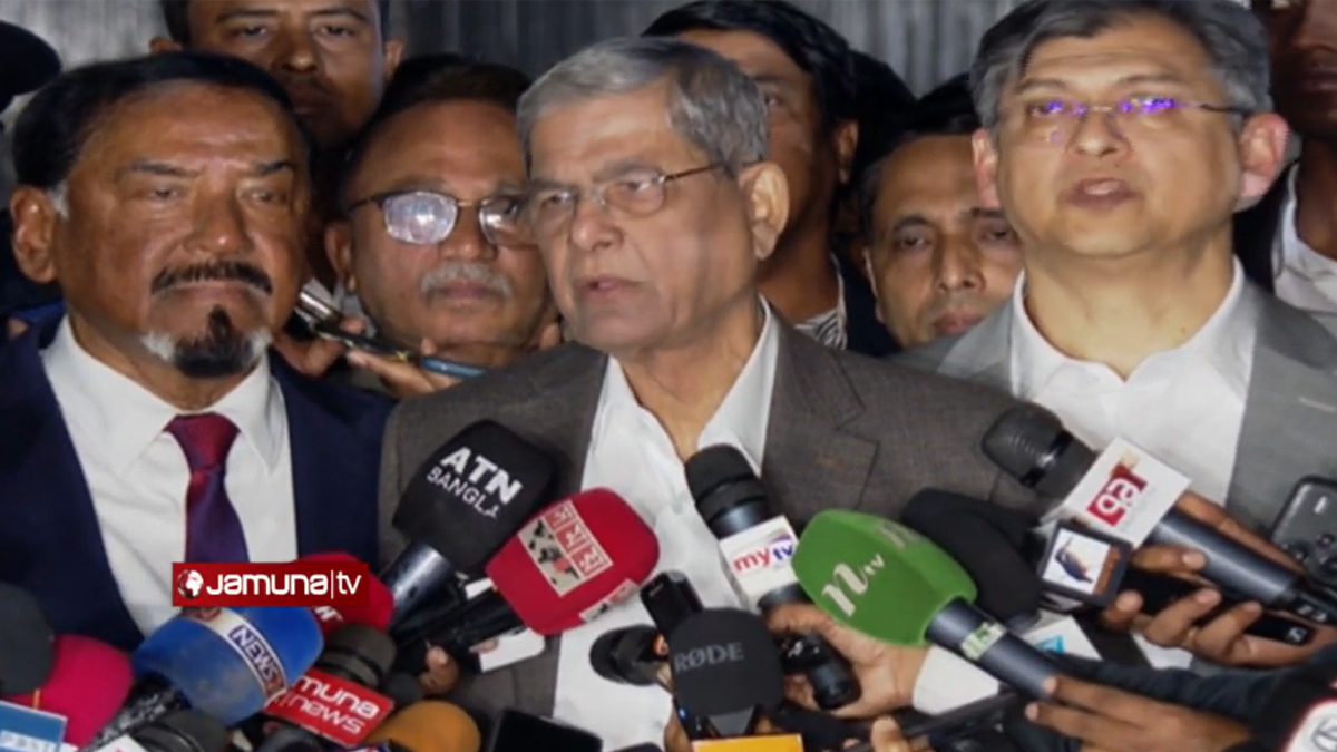 প্রধান উপদেষ্টা আশ্বস্ত করেছেন ডিসেম্বরের মধ্যে ভোট হবে: মির্জা ফখরুল