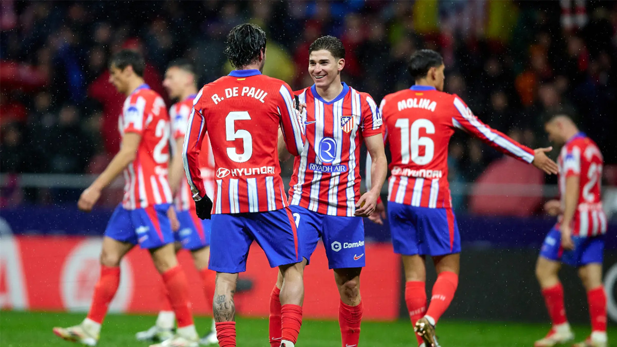 জয় নিয়ে লিগ টেবিলের শীর্ষে অ্যাটলেটিকো মাদ্রিদ