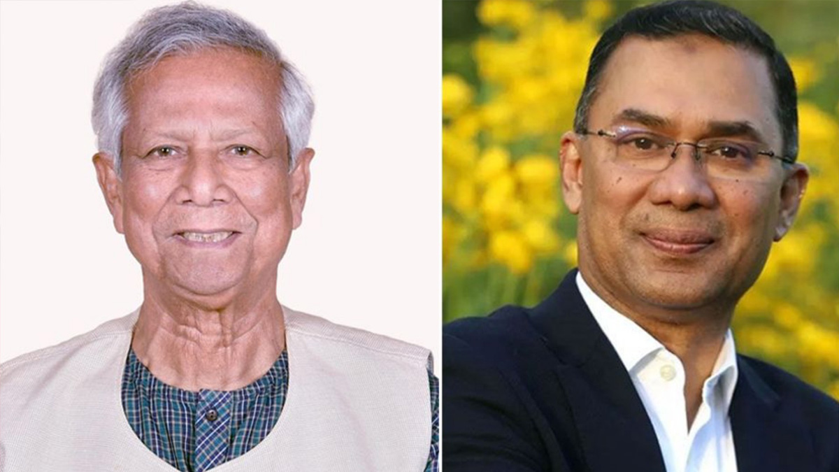 প্রধান উপদেষ্টাকে ঈদের শুভেচ্ছা জানিয়েছেন তারেক রহমান