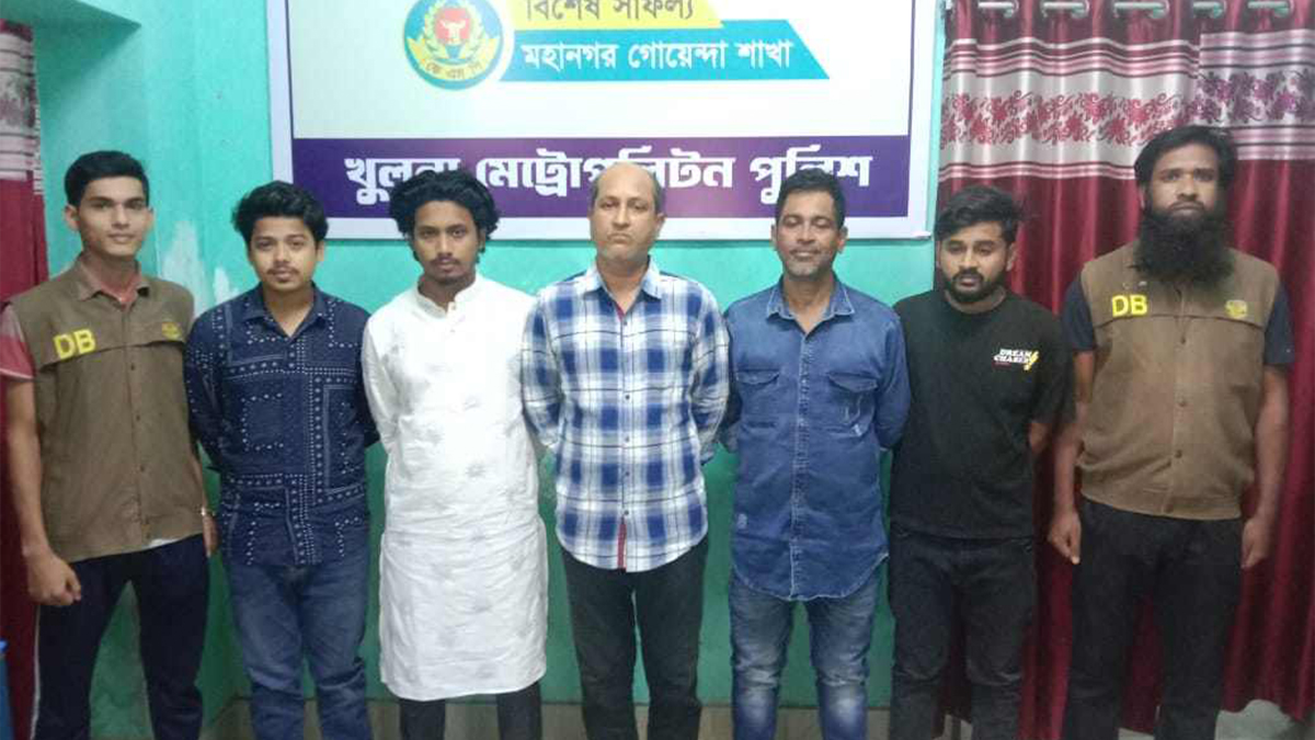 আ. লীগ নেতাকে অপহরণ, মুক্তিপণ নিতে গিয়ে যুবদল-নাগরিক কমিটির নেতাসহ আটক ৫