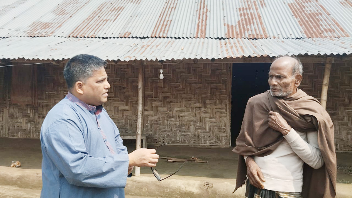 পঞ্চগড়ে ব্যারিস্টার নওশাদ জমিরের জনসংযোগ