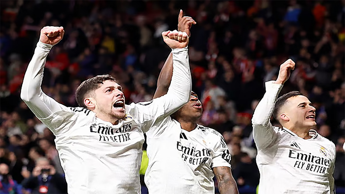 অ্যাটলেটিকোকে হারিয়ে শেষ আটে রিয়াল