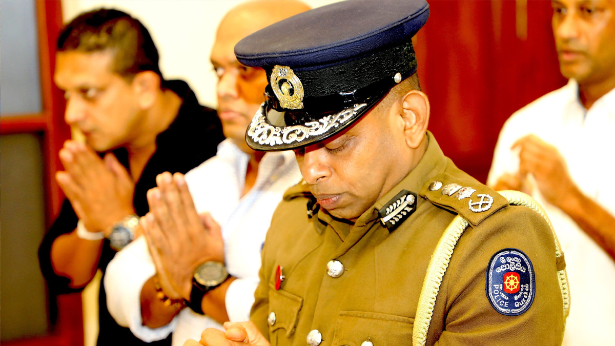 গ্রেফতার এড়াতে নিখোঁজ শ্রীলঙ্কার আইজিপি