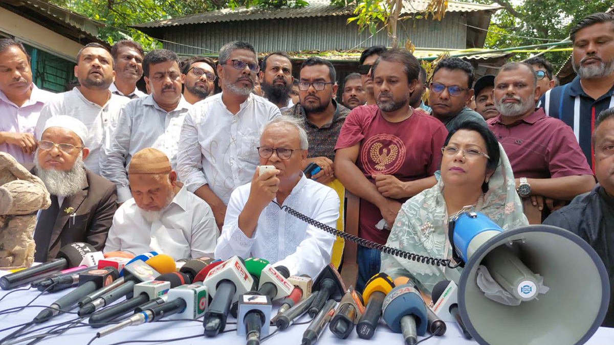 অন্তর্বর্তী সরকার কোন আইনের ভিত্তিতে— প্রশ্ন রিজভীর