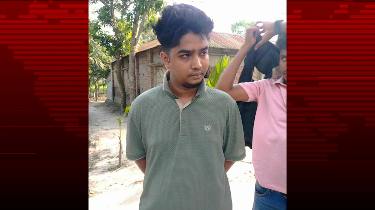 গাইবান্ধা থেকে পারভেজ হত্যার প্রধান আসামি মেহেরাজ গ্রেফতার