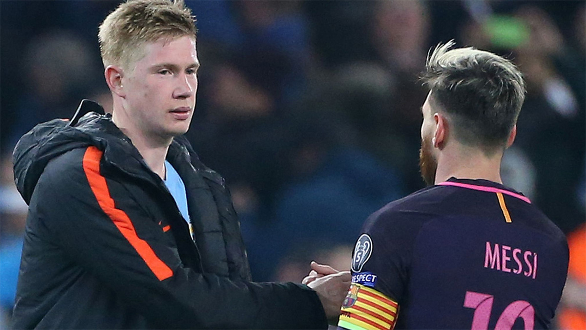 মেসির মায়ামিতে খেলবেন ডি ব্রুইনা!