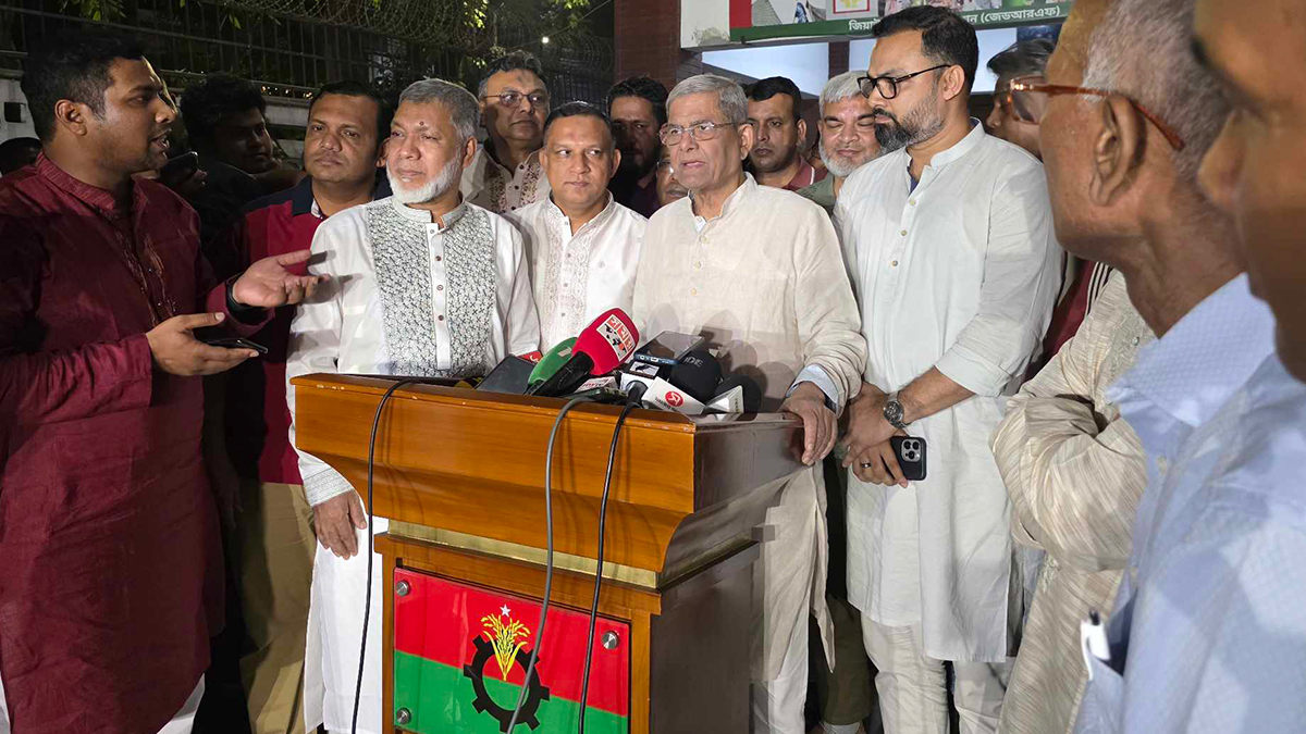 ইউনূস-মোদির বৈঠক আশা জাগিয়েছে: মির্জা ফখরুল