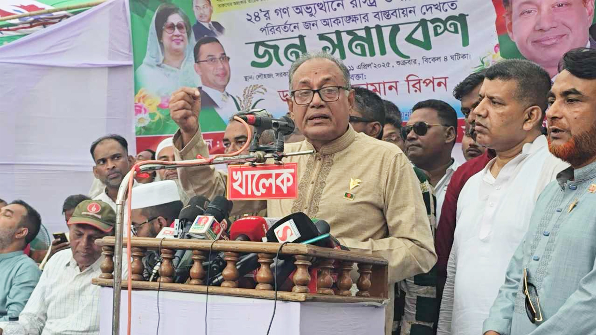 কিছু উপদেষ্টার ৫ বছর ক্ষমতায় থাকার খায়েশ জন্মেছে: আসাদুজ্জামান রিপন