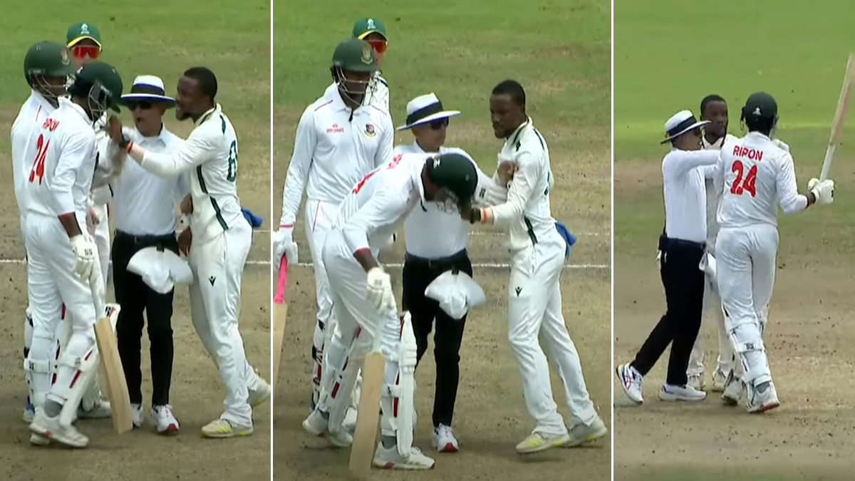 মিরপুরে বাংলাদেশ-দক্ষিণ আফ্রিকার ক্রিকেটারদের মধ্যে হাতাহাতি