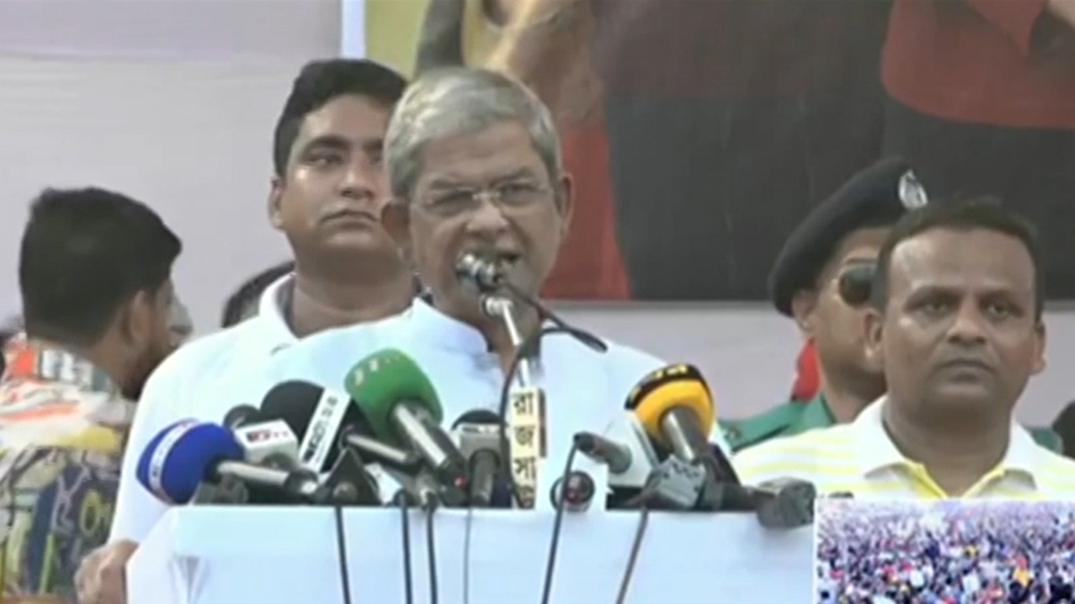 সার্বভৌমত্ব বিক্রি করে কিছু করতে দেবো না, বাংলাদেশ প্রশ্নে বিএনপি আপোষহীন: ফখরুল