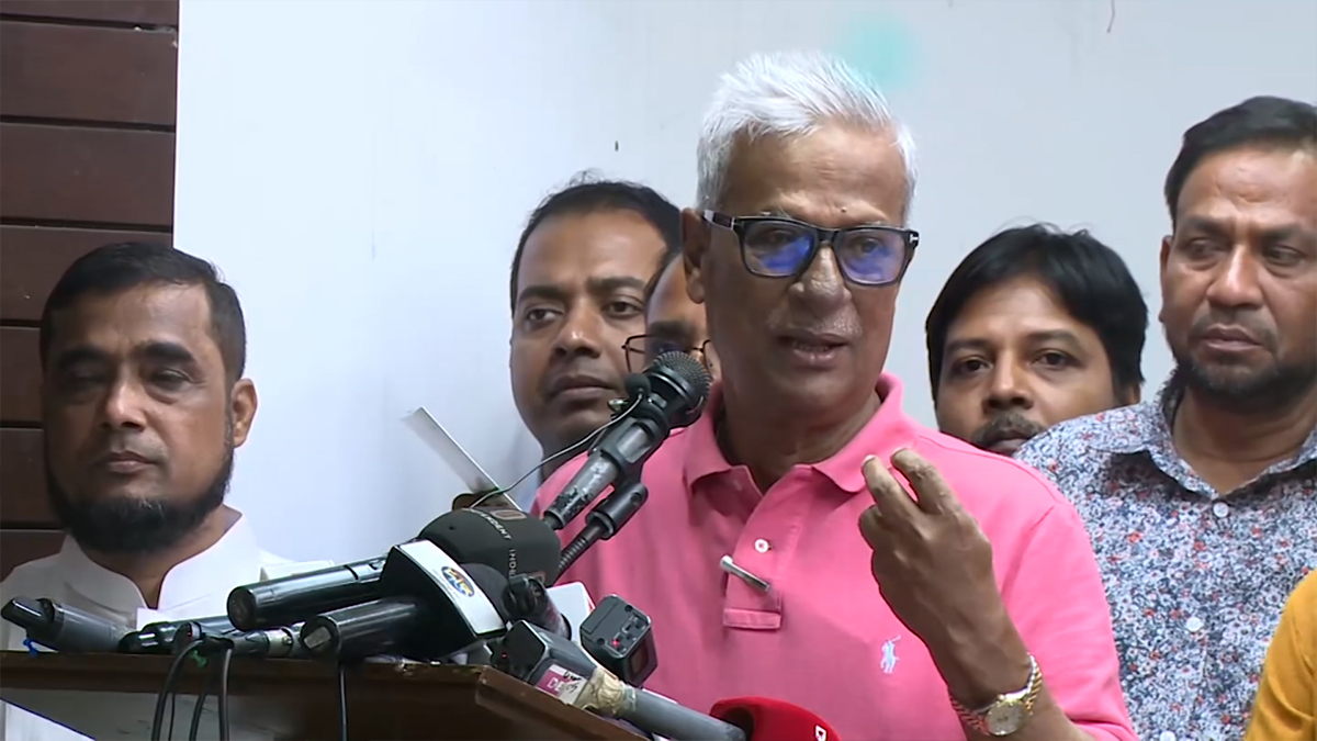 জনগণের রোষানলে পড়ার আগে নির্বাচন দেয়ার আহ্বান জয়নুল আবদিন ফারুকের