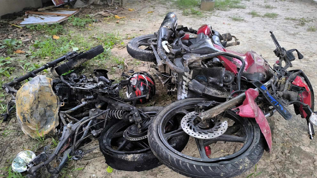 কুষ্টিয়ায় ড্রাম ট্রাক-মোটরসাইকেল সংঘর্ষে দুইজন নিহত