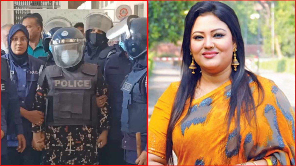 ৬ দিনের রিমান্ডে মমতাজ, প্রিজনভ্যান লক্ষ্য করে ডিম নিক্ষেপ