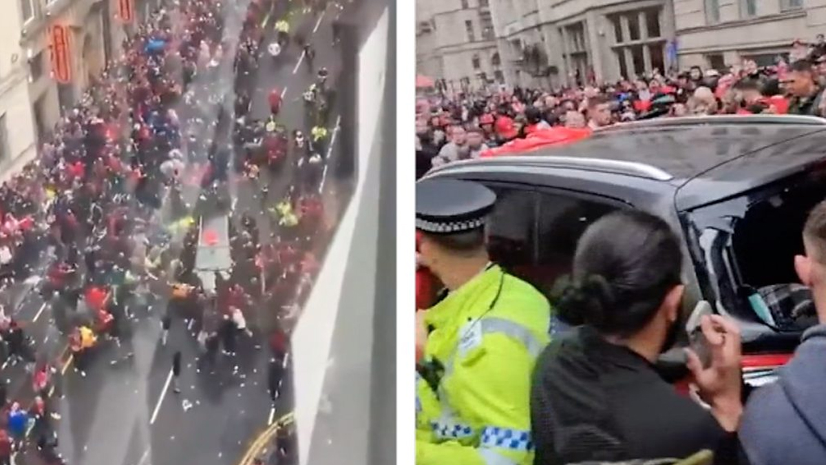 প্রিমিয়ার লিগ শিরোপা জয় উদযাপন সময় ভিড়ের মধ্যে গাড়ি উঠে ২৭ জন আহত