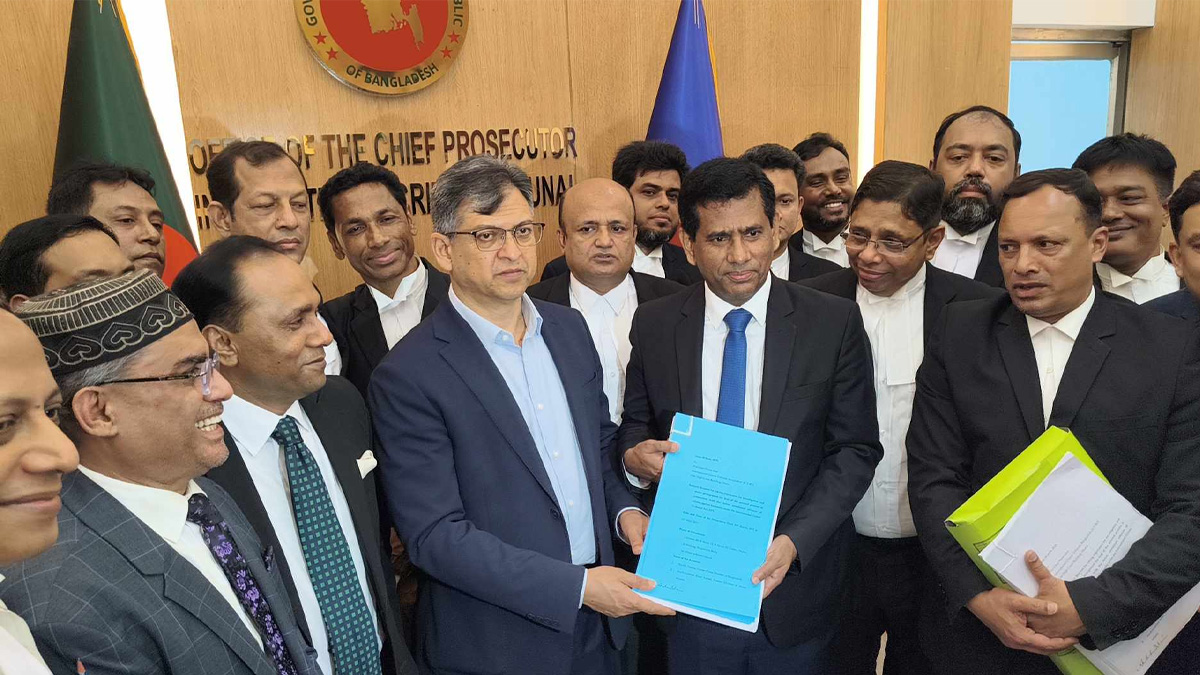 শেখ হাসিনাসহ ৭ জনের বিরুদ্ধে ট্রাইব্যুনালে সালাহউদ্দিনের গুমের অভিযোগ