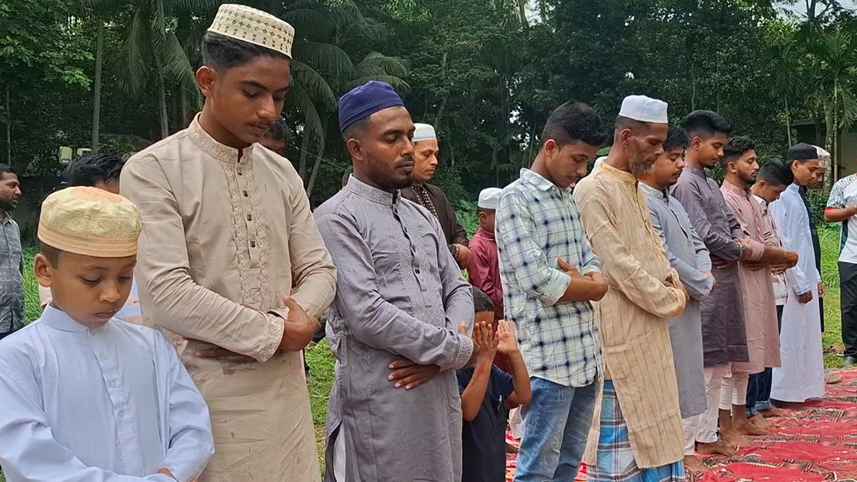 চাঁদপুরের ৪০ গ্রামে উদযাপিত হচ্ছে ঈদুল আজহা