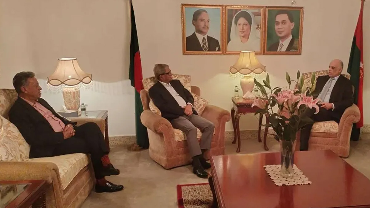 মির্জা ফখরুলের সাথে ব্রাজিলের রাষ্ট্রদূতের বৈঠক