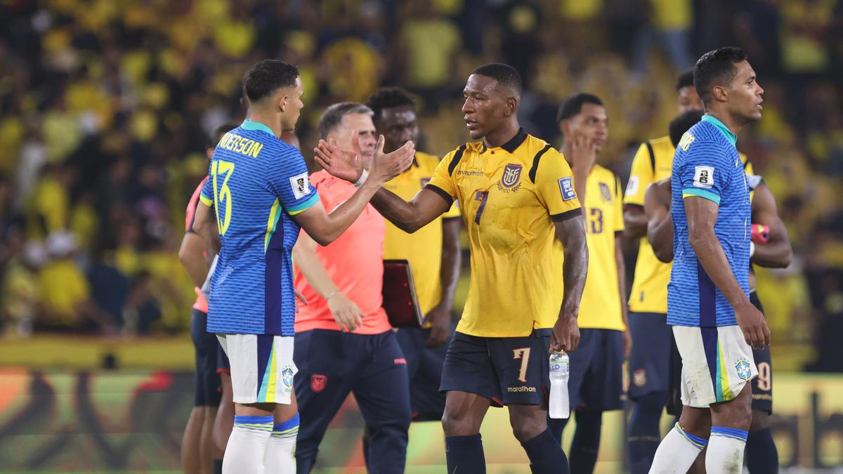 ইকুয়েডরের সাথে গোলশূন্য ড্র ব্রাজিলের