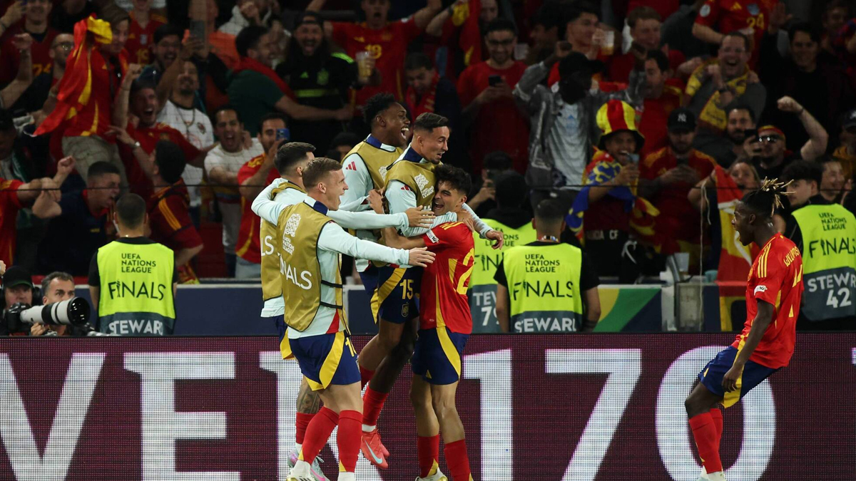 ফ্রান্সকে ৫-৪ গোলে হারিয়ে উয়েফা নেশনস লিগের ফাইনালে স্পেন